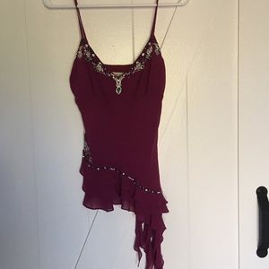 Karen Millen Jeweled Evening Top